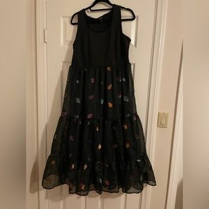 Torrid Black Holiday Dress
